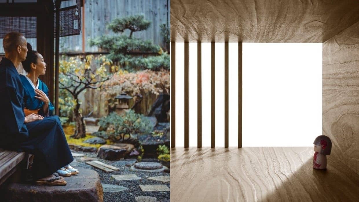 Inspiratiebeelden Japan onsen hout