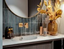 thumbnail Solid surface waskom Londen in decor DM4002 Gadthena