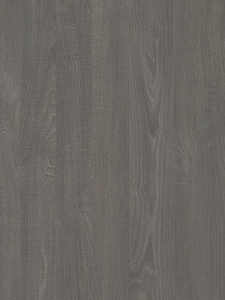 Decoratief plaatmateriaal grijsbruin hout detailafbeelding